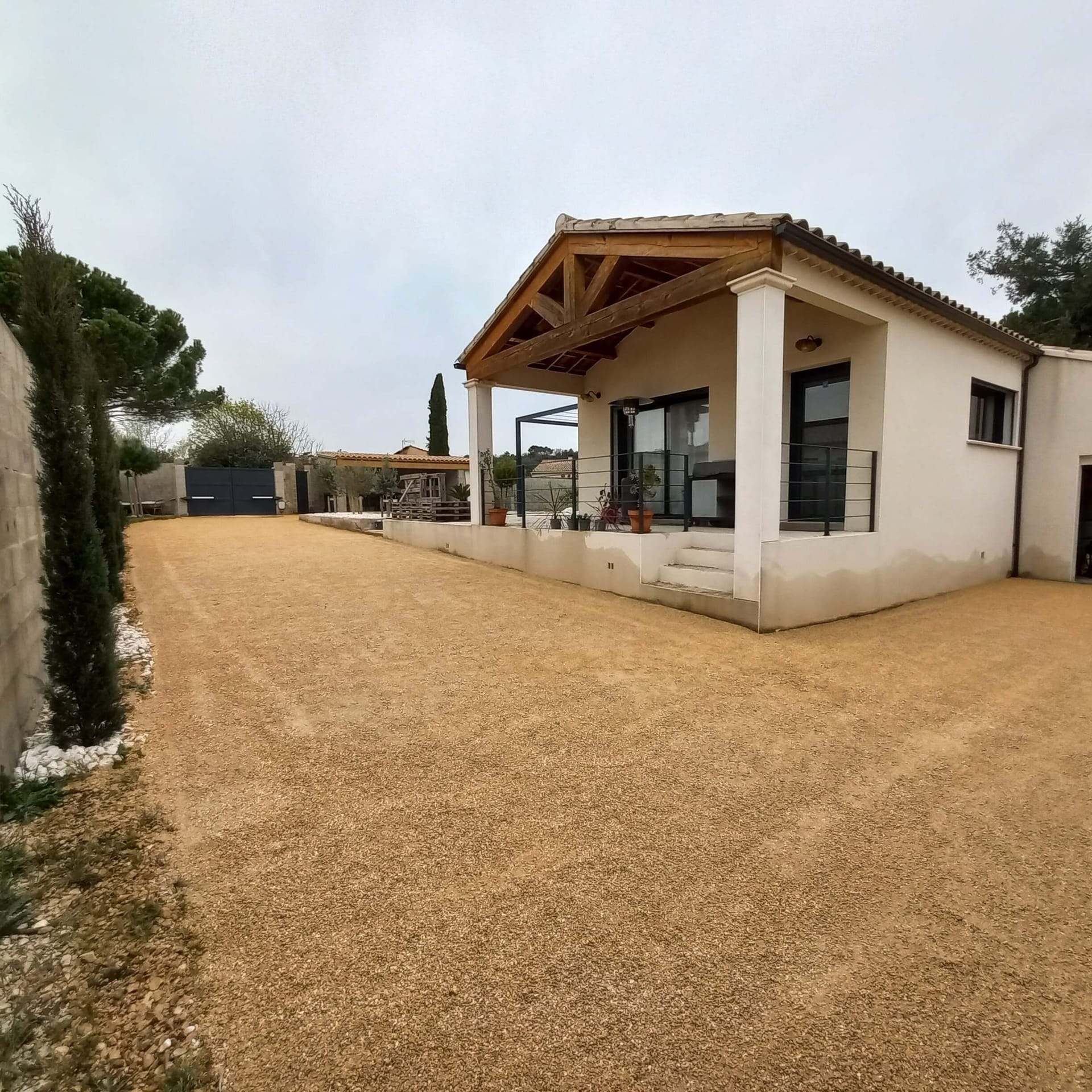 Aménagement extérieur terrain
